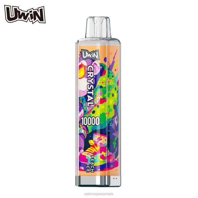 UWIN Vape Canada - UWIN CRYSTAL 10000 DISPOSABLE VAPE Peach Ice LPZ810
