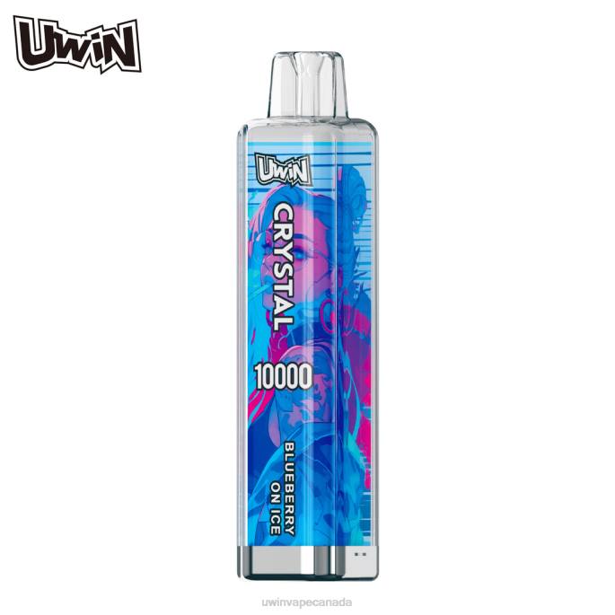 UWIN Vape Price - UWIN CRYSTAL 10000 DISPOSABLE VAPE Blueberry On Ice LPZ84