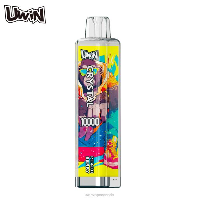 UWIN Vape Review - UWIN CRYSTAL 10000 DISPOSABLE VAPE Peach Berry LPZ812