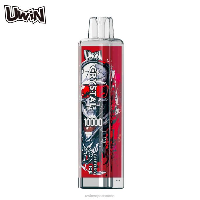 UWIN Vape Store - UWIN CRYSTAL 10000 DISPOSABLE VAPE Cherry Ice LPZ86