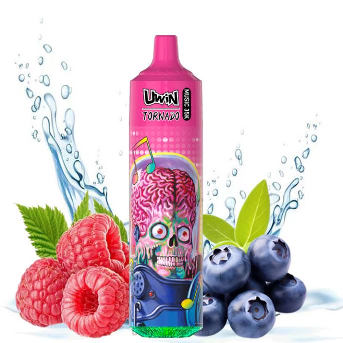 UWIN Crystal Puff - UWIN CRYSTAL 35K DISPOSABLE VAPE Blueberry Raspberry LPZ816
